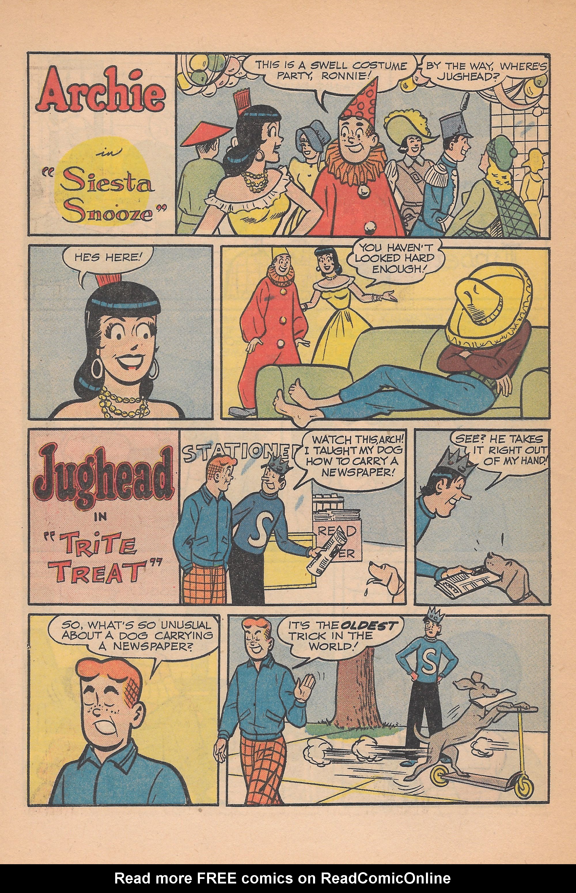 Read online Archie's Joke Book Magazine comic -  Issue #56 - 22