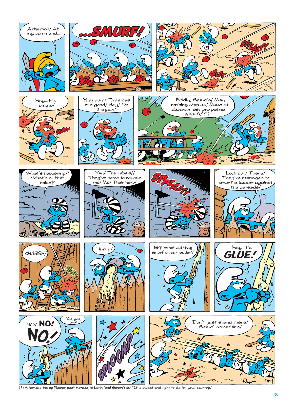 Read online The Smurfs comic -  Issue #3 - 39