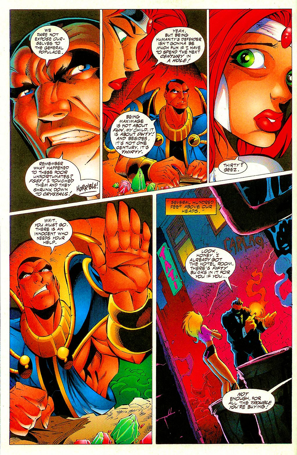 Read online MaxiMage comic -  Issue #6 - 4