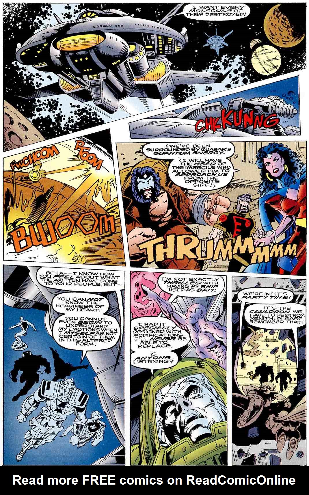 Read online Cosmic Powers Unlimited comic -  Issue #4 - 29