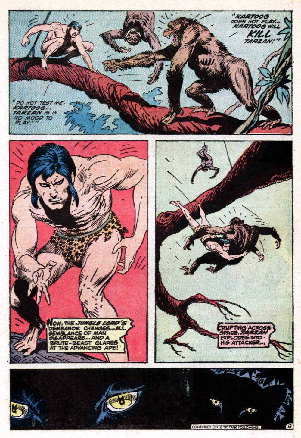 Read online Tarzan (1972) comic -  Issue #213 - 10