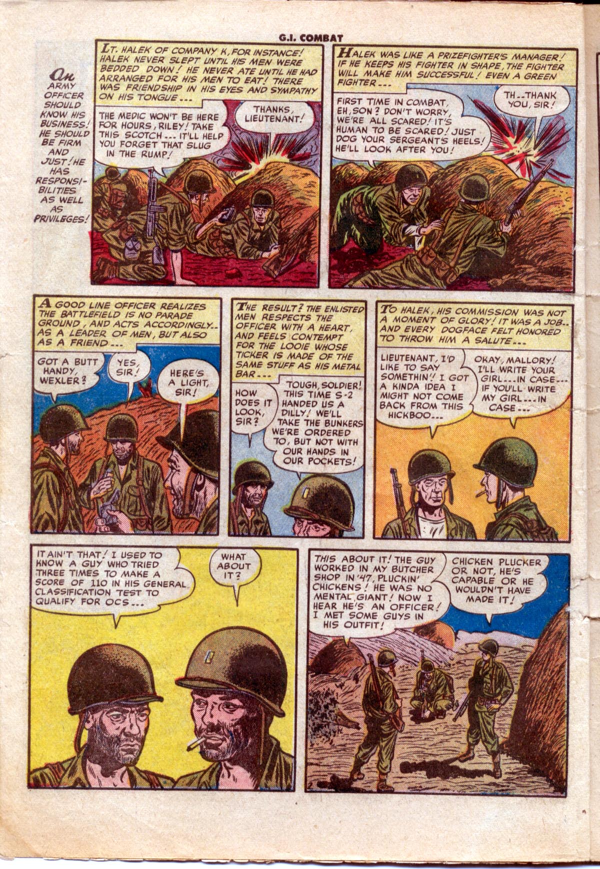 Read online G.I. Combat (1952) comic -  Issue #1 - 4