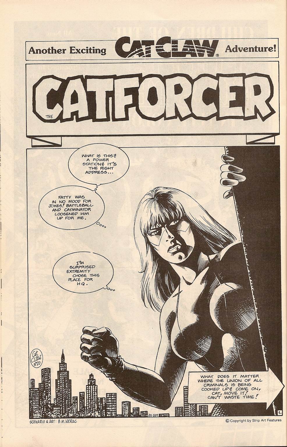 Read online Cat Claw comic -  Issue #7 - 23