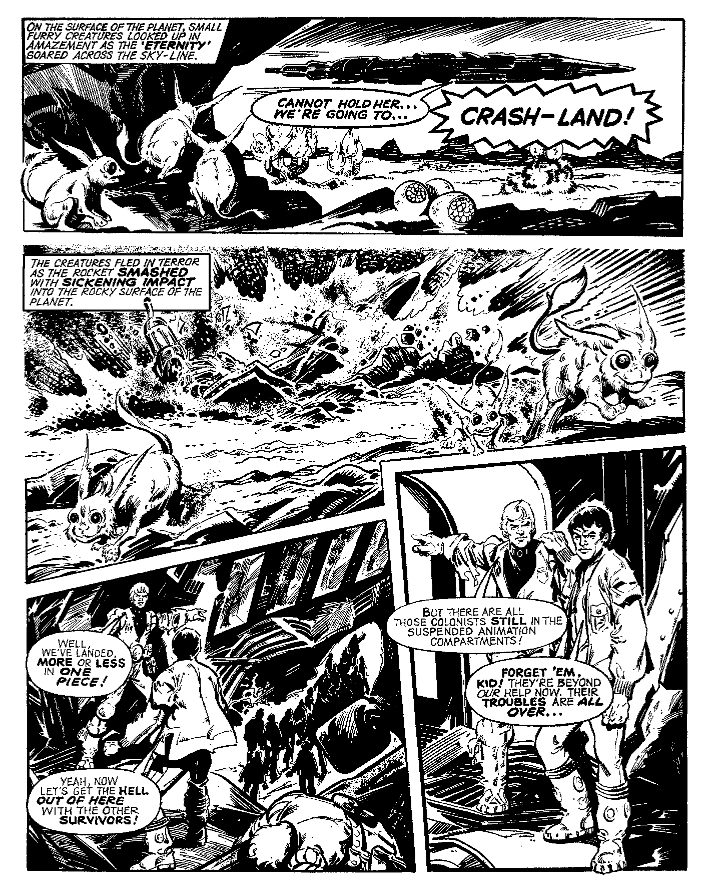 Read online Planet of the Damned & Death Planet comic -  Issue # TPB - 61