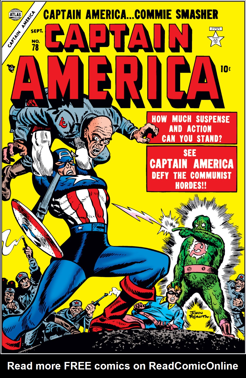 Read online Captain America Comics comic -  Issue #78 - 1