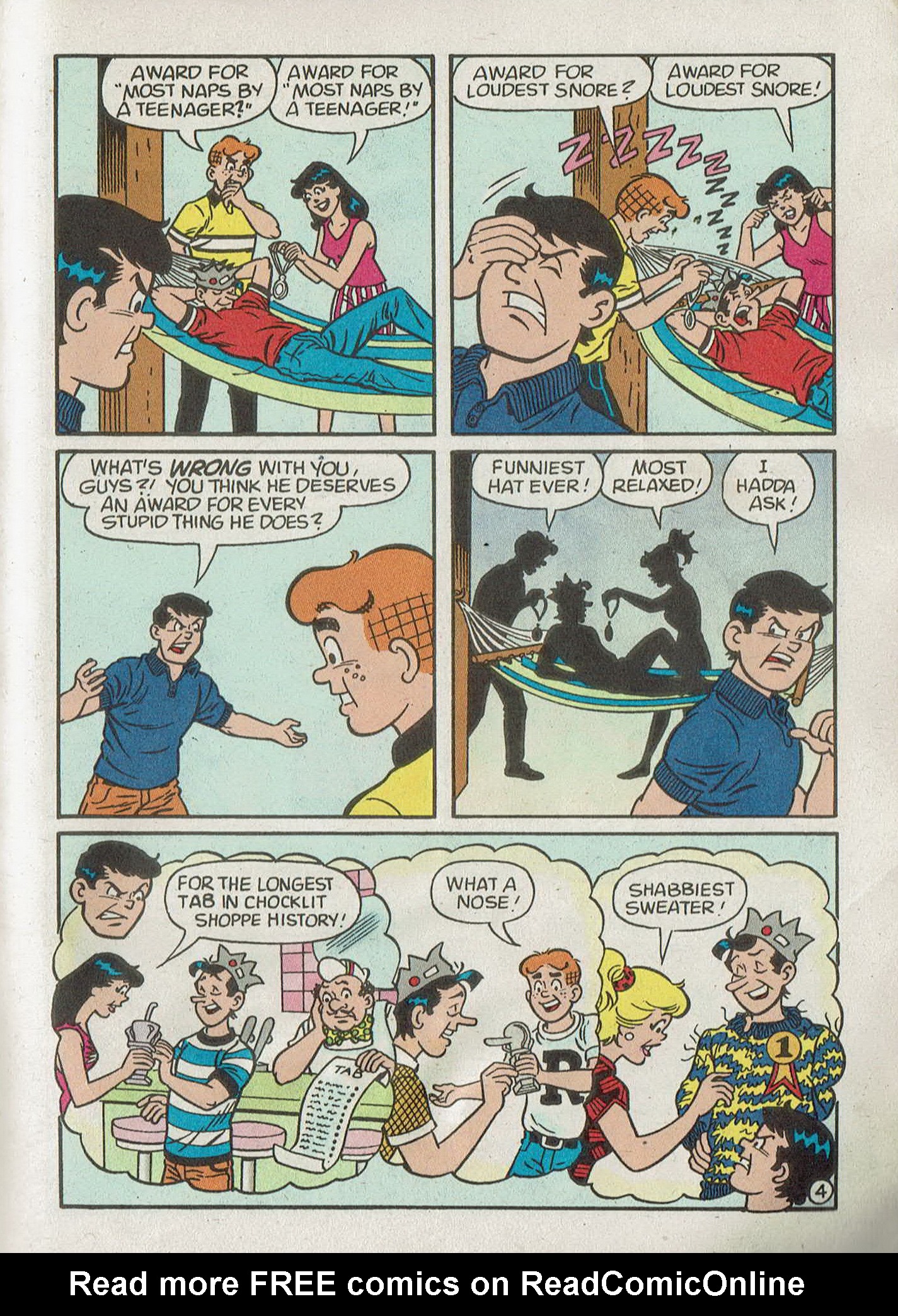Read online Archie's Pals 'n' Gals Double Digest Magazine comic -  Issue #71 - 190