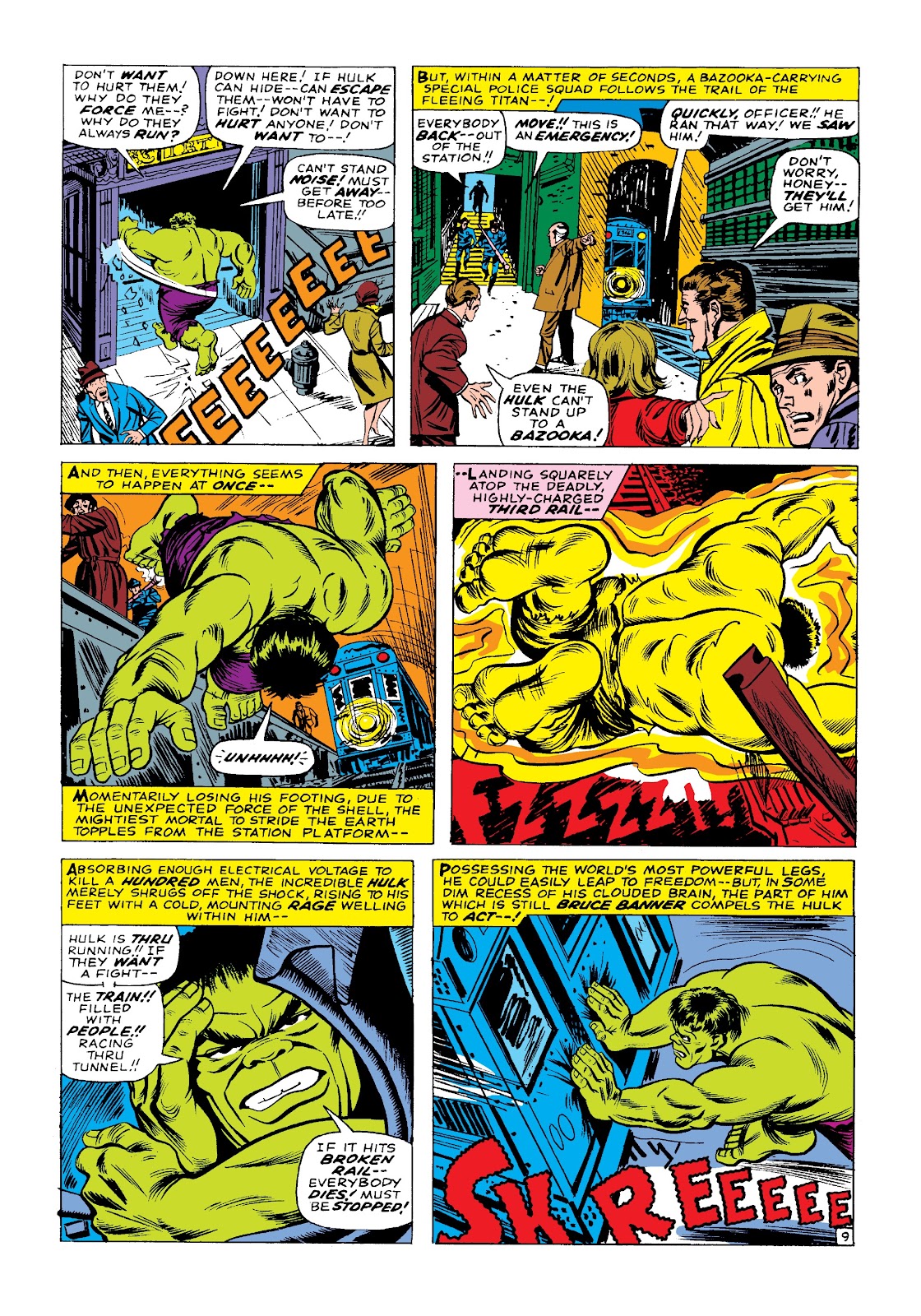 Read online Marvel Masterworks: The Incredible Hulk comic -  Issue # TPB 3 (Part 1) - 60