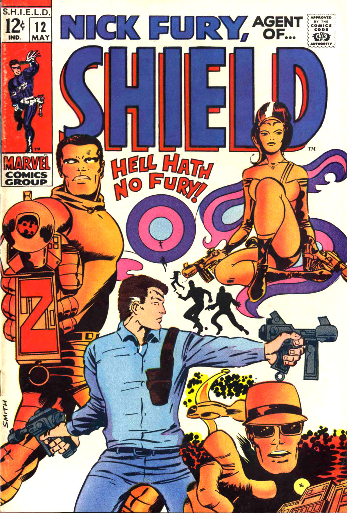 Read online Nick Fury, Agent of SHIELD comic -  Issue #12 - 1