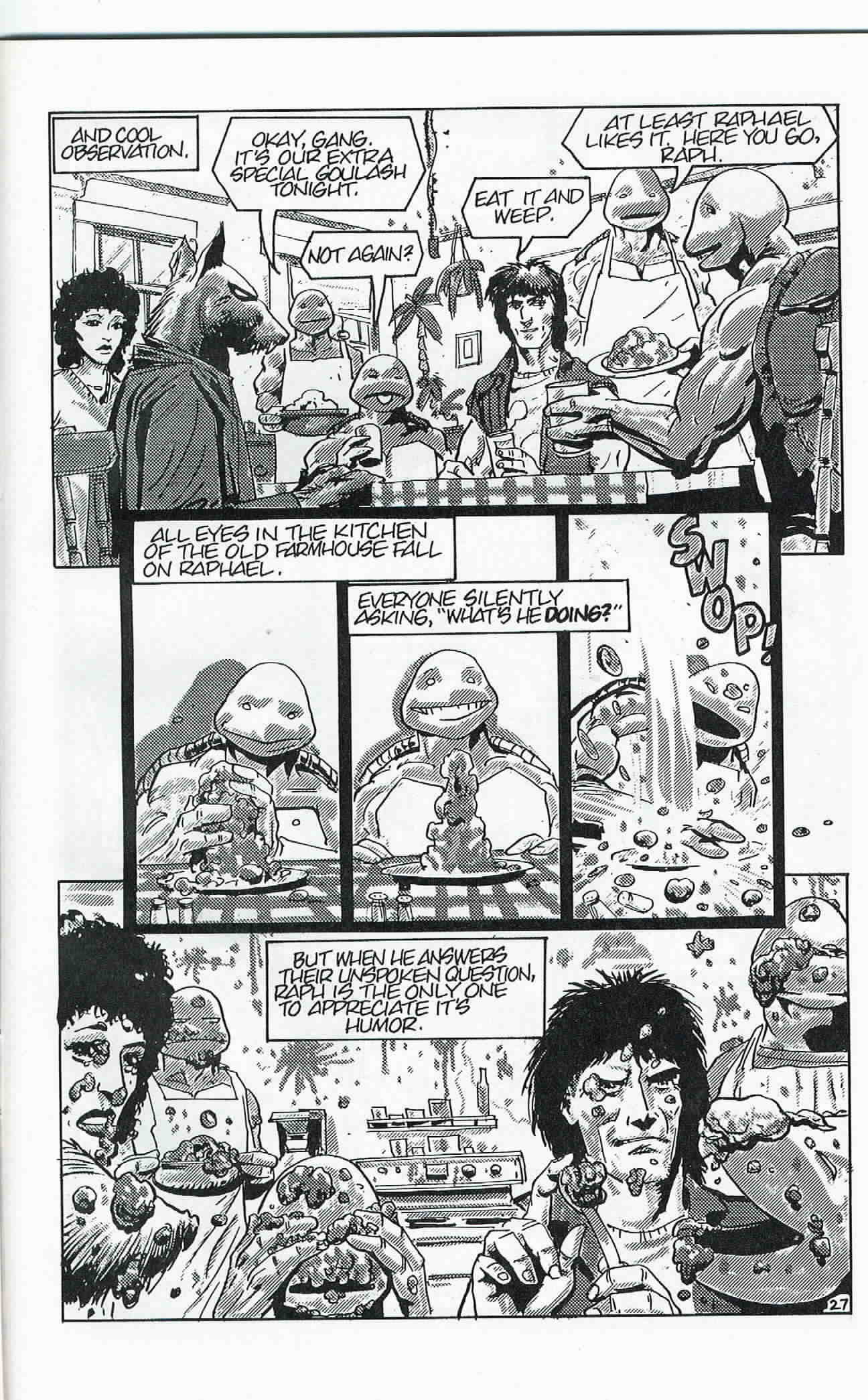 Read online Teenage Mutant Ninja Turtles (1984) comic -  Issue #24 - 28