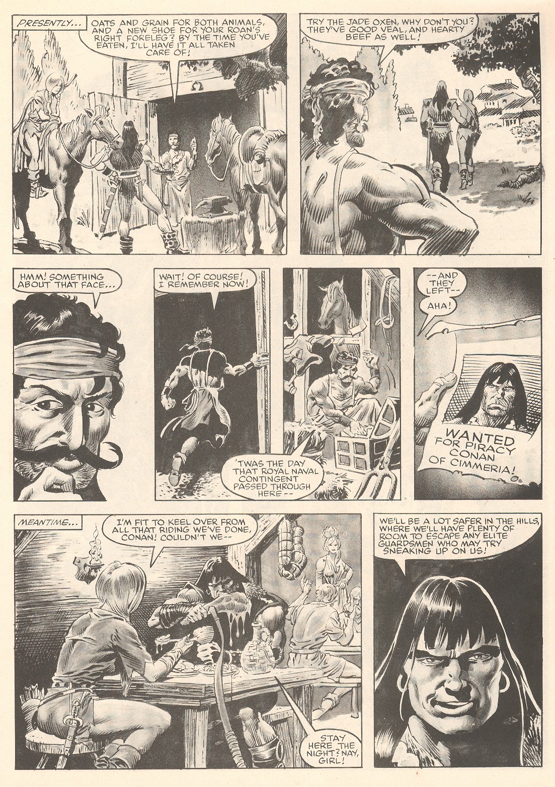 Read online The Savage Sword Of Conan comic -  Issue #106 - 9