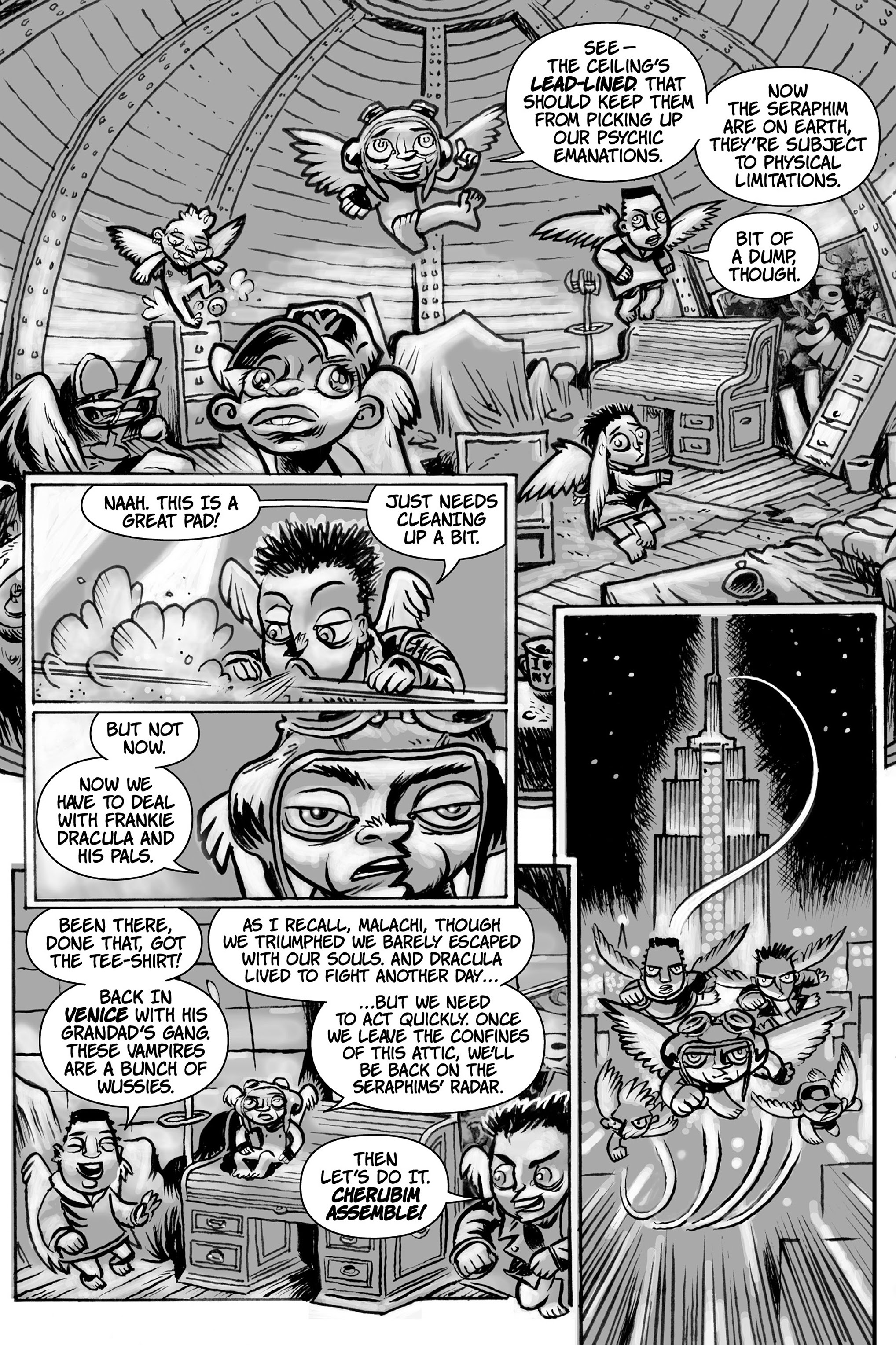 Read online Cherubs! comic -  Issue # TPB (Part 1) - 77