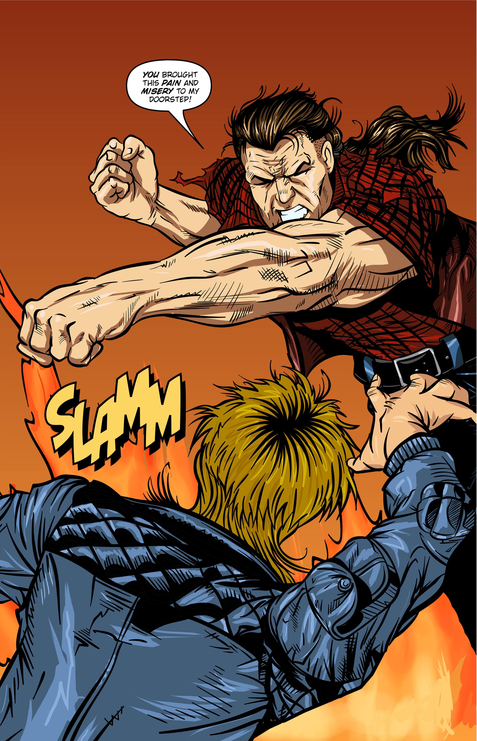 Read online William Shatner's Man O' War comic -  Issue #4 - 26