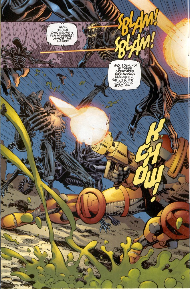 Read online Aliens: Xenogenesis comic -  Issue #3 - 18