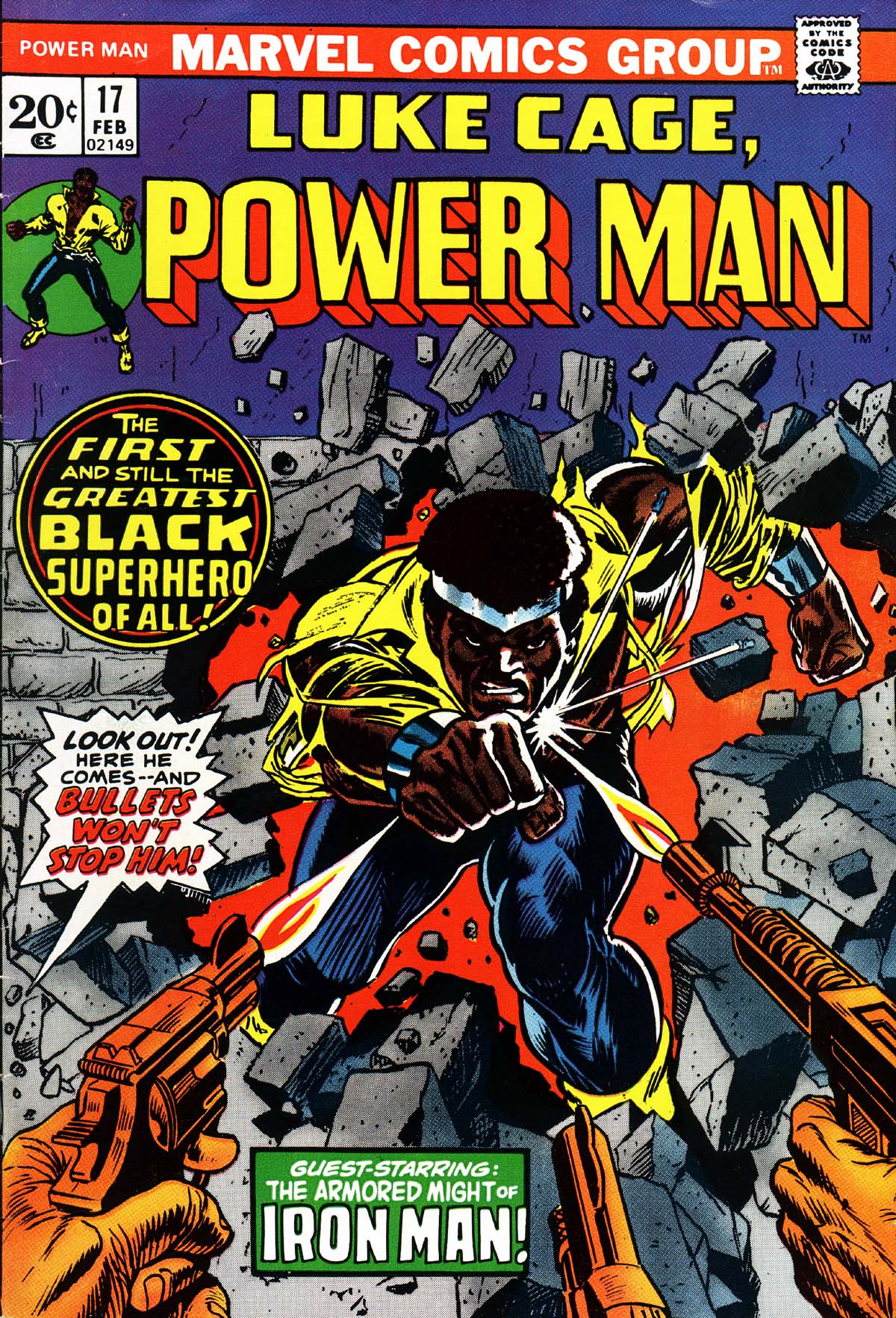 Read online Power Man comic -  Issue #17 - 1