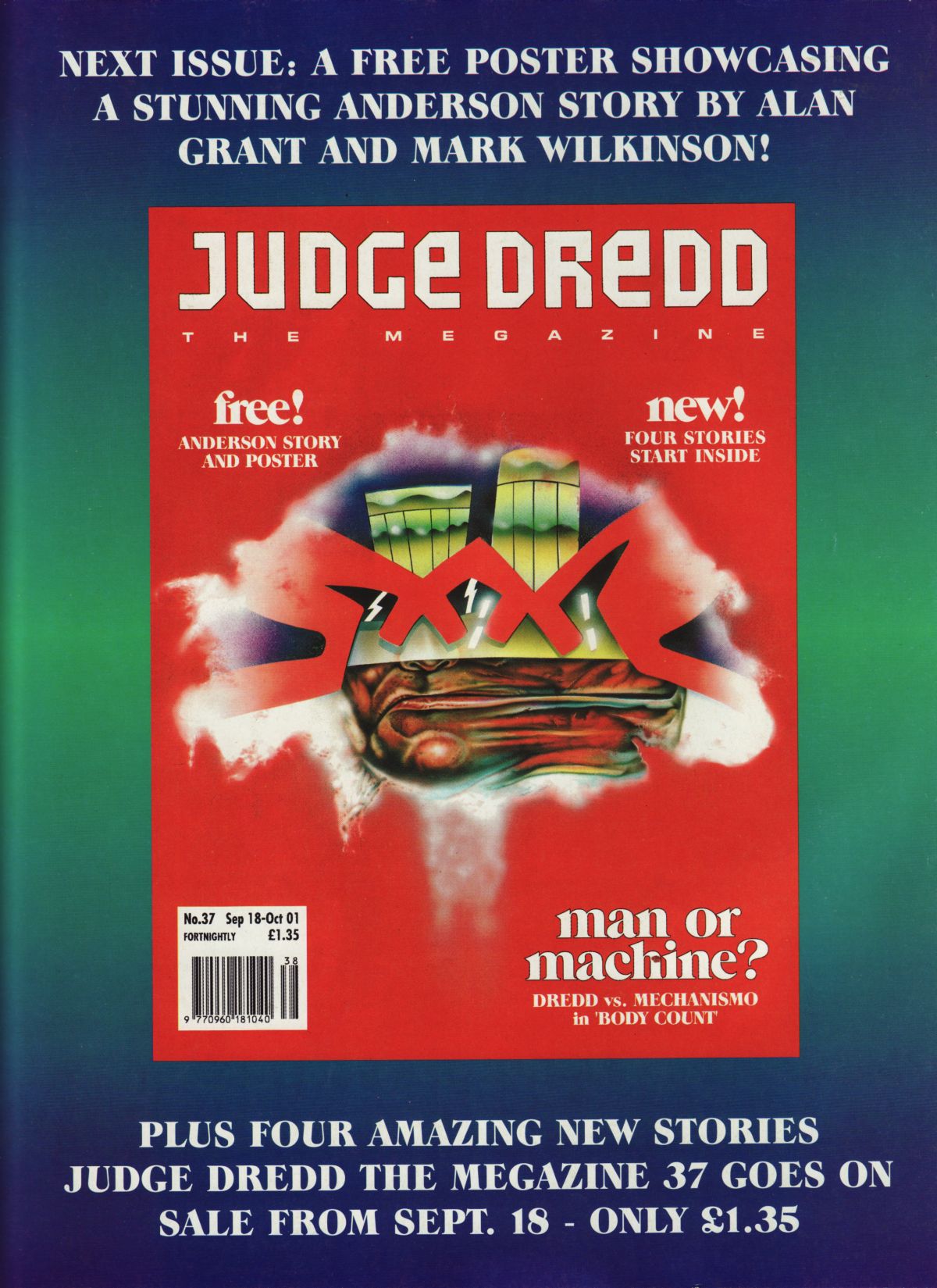 Read online Judge Dredd: The Megazine (vol. 2) comic -  Issue #36 - 44