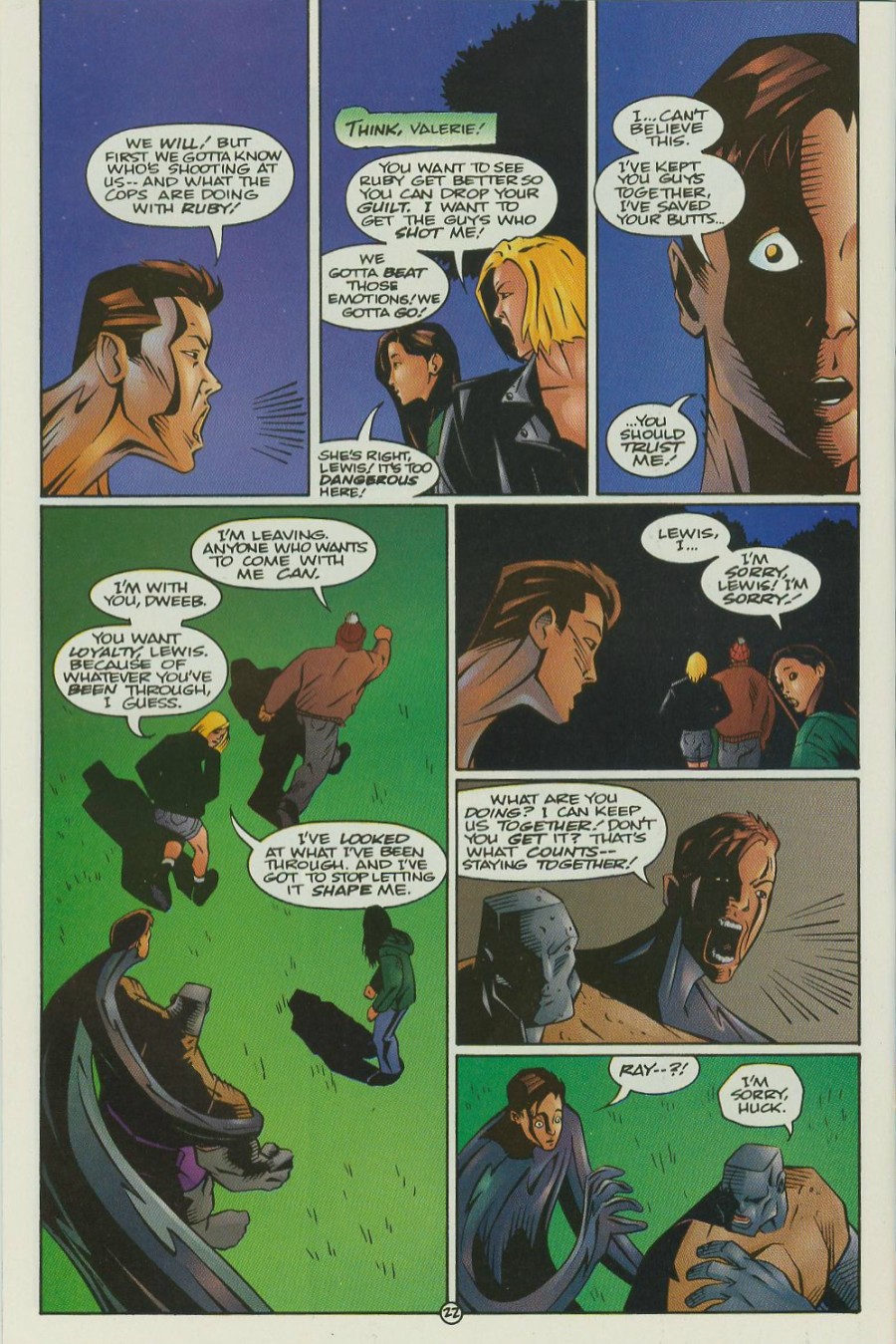 Read online Freex comic -  Issue #7 - 23