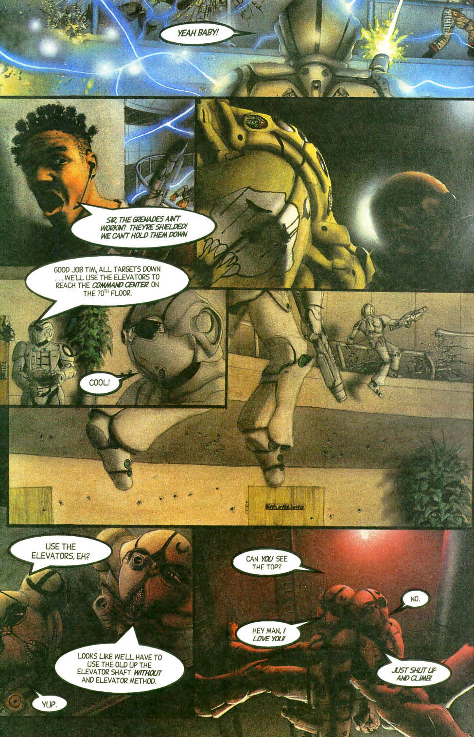 Read online Battlestar Galactica (1997) comic -  Issue #4 - 34