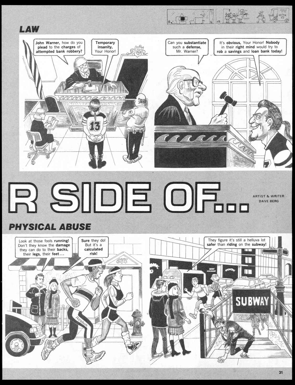 Read online MAD comic -  Issue #309 - 33