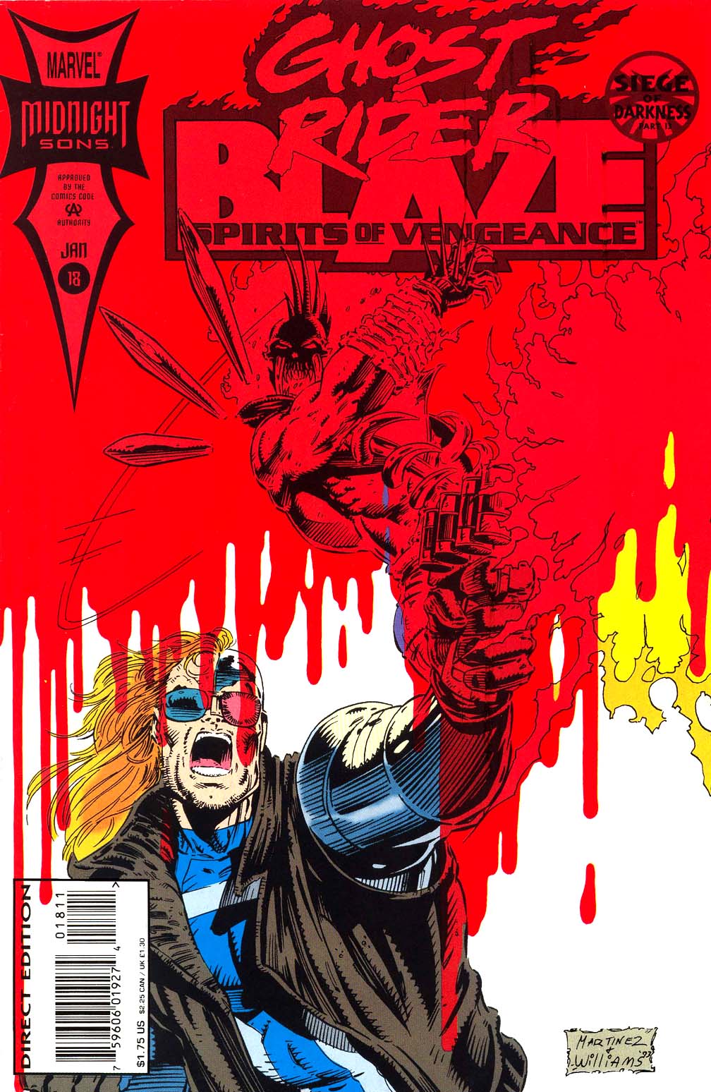 Read online Ghost Rider/Blaze: Spirits of Vengeance comic -  Issue #18 - 1