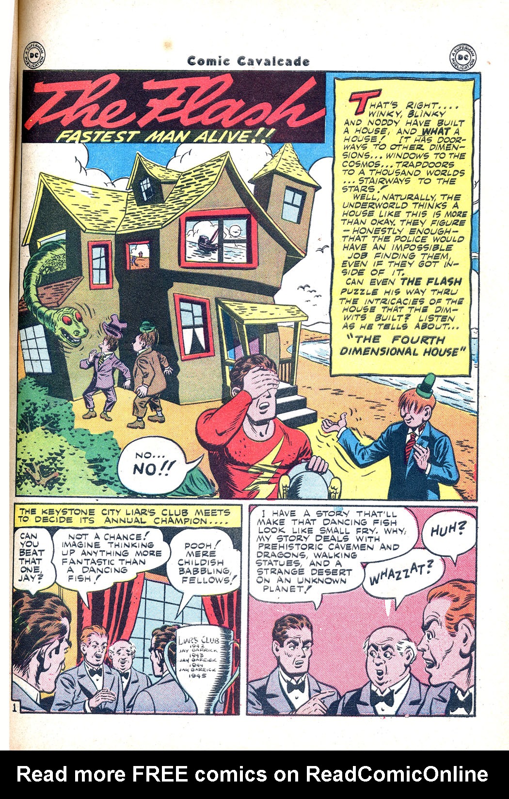 Read online Comic Cavalcade comic -  Issue #14 - 41