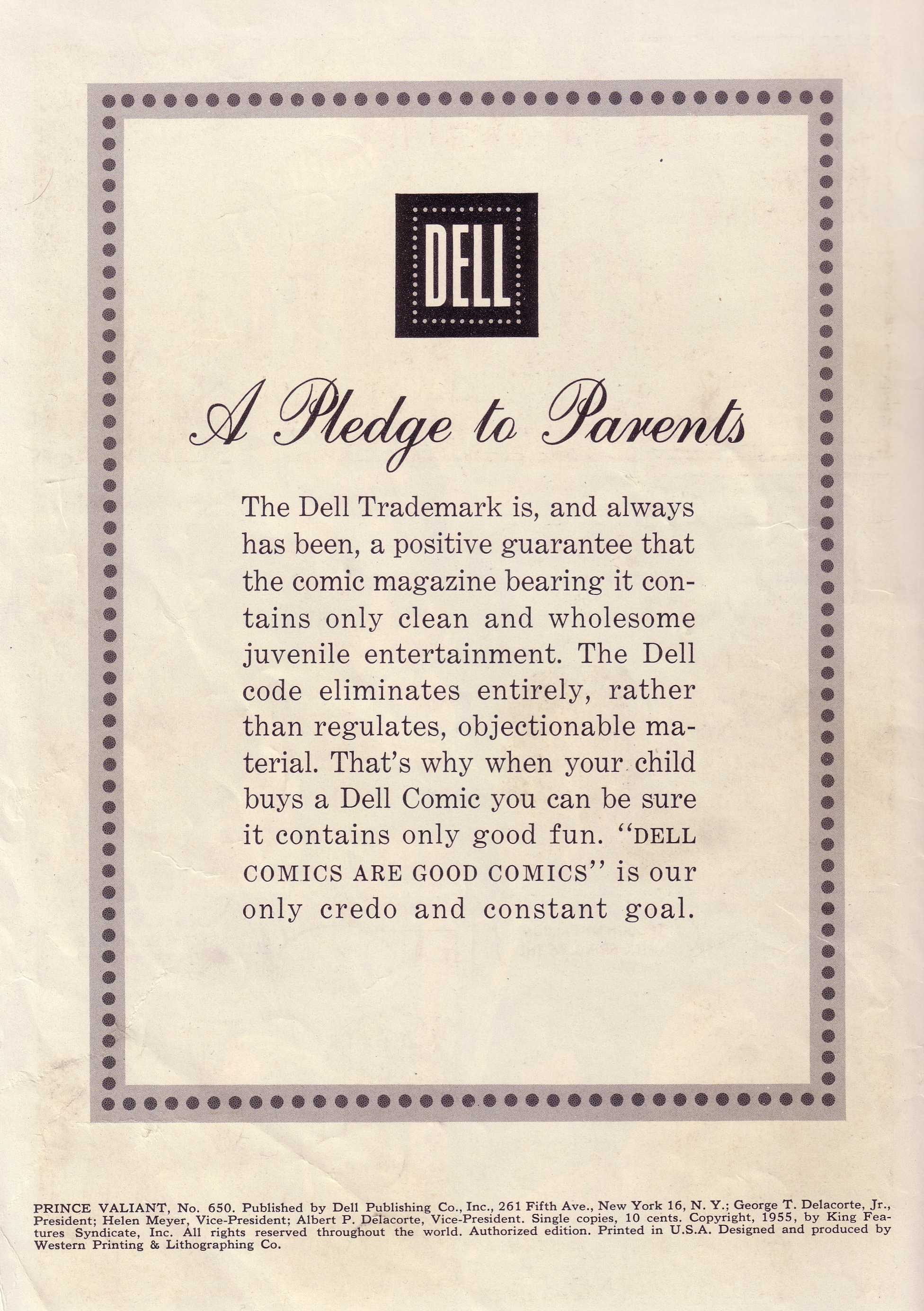 Read online Four Color Comics comic -  Issue #650 - 2