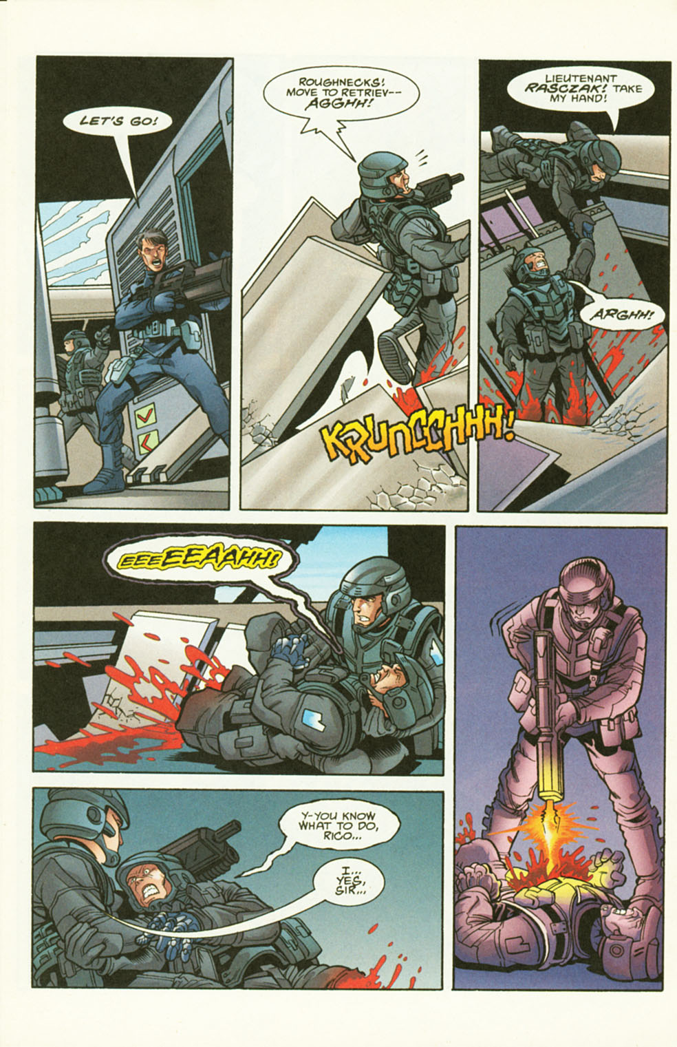 Read online Starship Troopers comic -  Issue #2 - 14