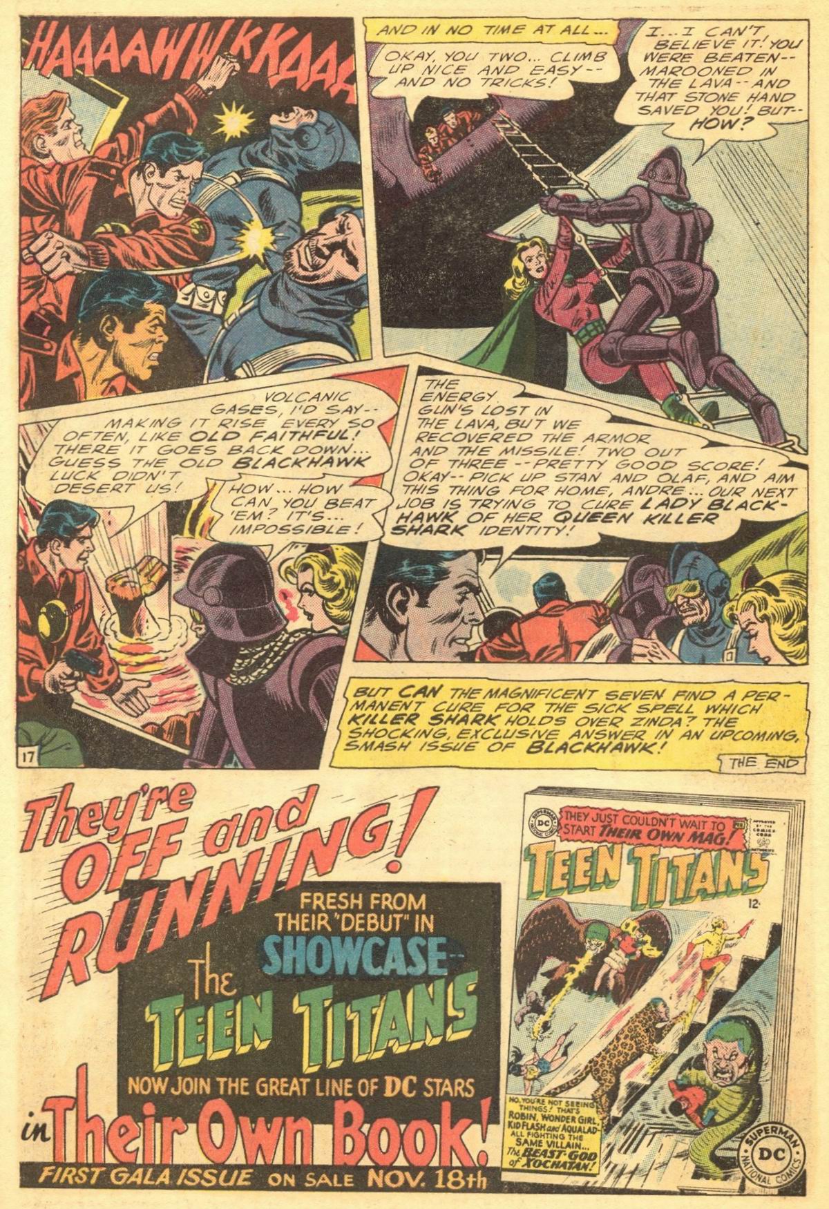 Read online Blackhawk (1957) comic -  Issue #216 - 22
