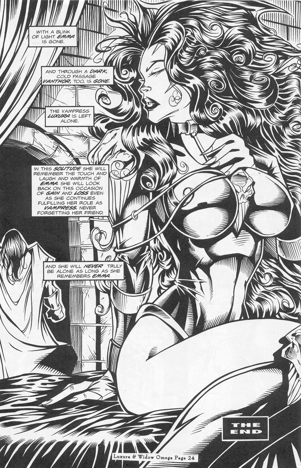 Read online Luxura & Widow Blood Lust Omega comic -  Issue # Full - 26