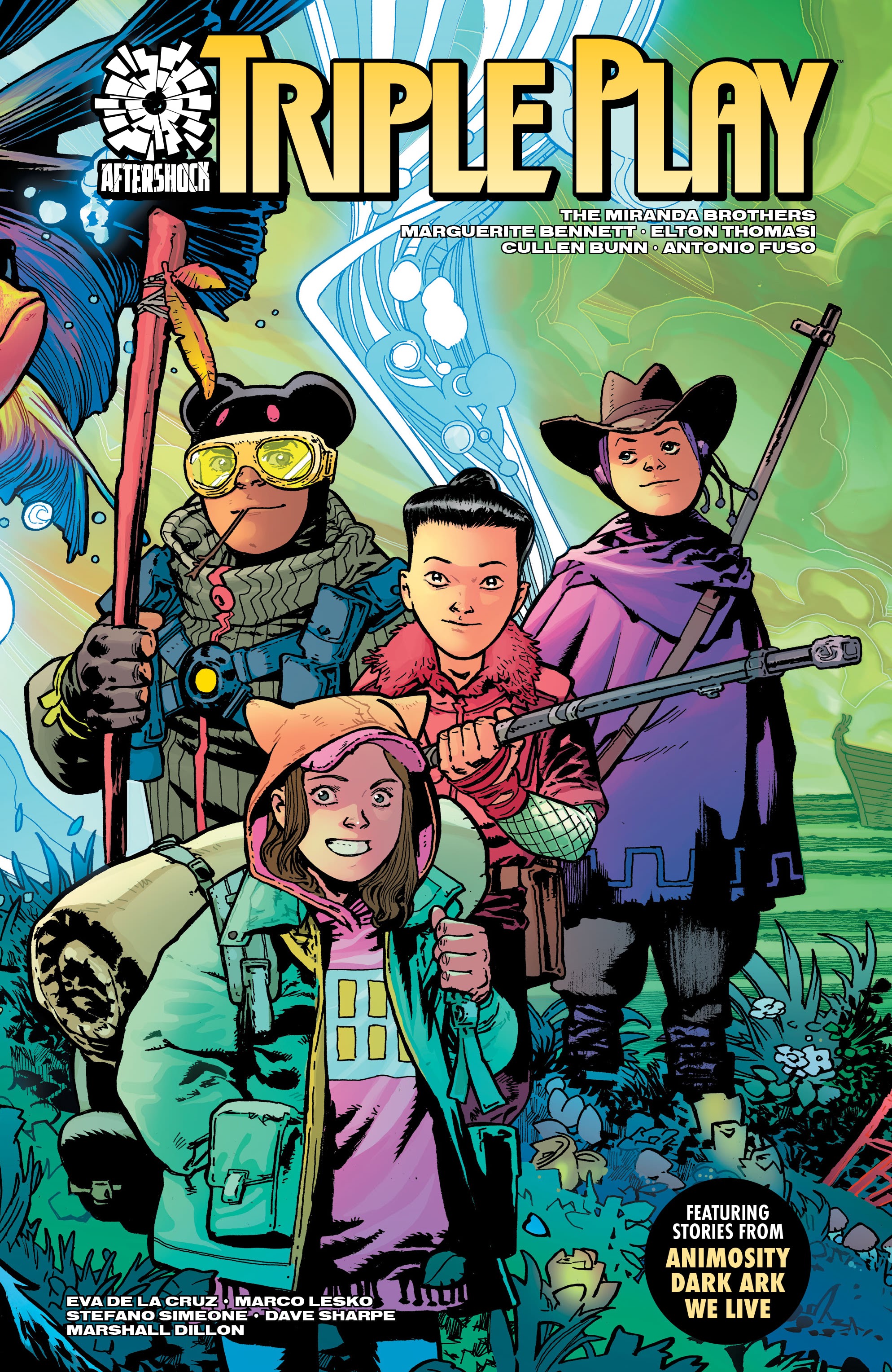 Read online AfterShock Triple-Play comic -  Issue # Full - 1