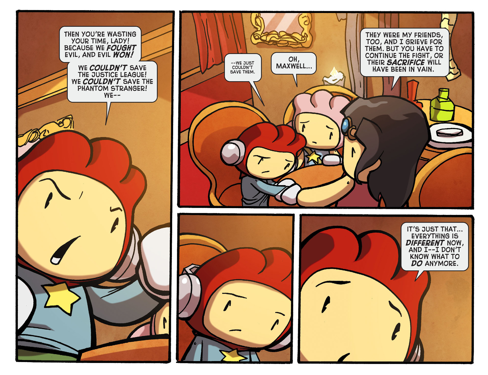 Read online Scribblenauts Unmasked: A Crisis of Imagination comic -  Issue #15 - 8