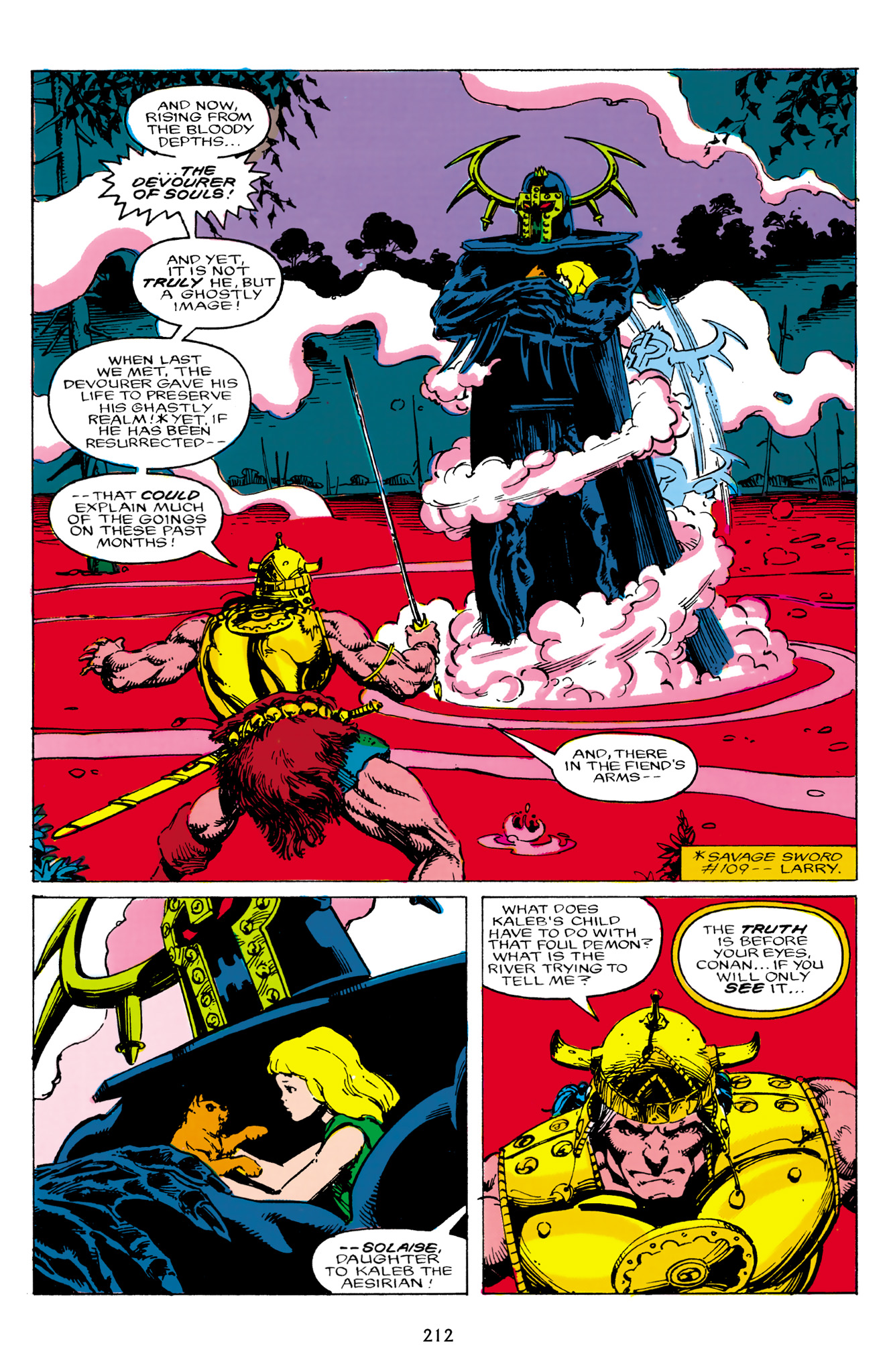 Read online The Chronicles of Conan comic -  Issue # TPB 25 (Part 2) - 112