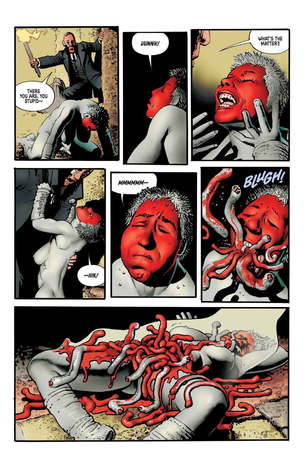 Read online Edgar Allan Poe's The Conqueror Worm comic -  Issue # Full - 21