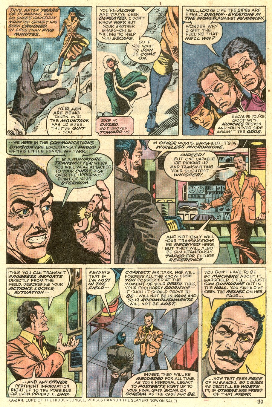 Master of Kung Fu (1974) Issue #47 #32 - English 19