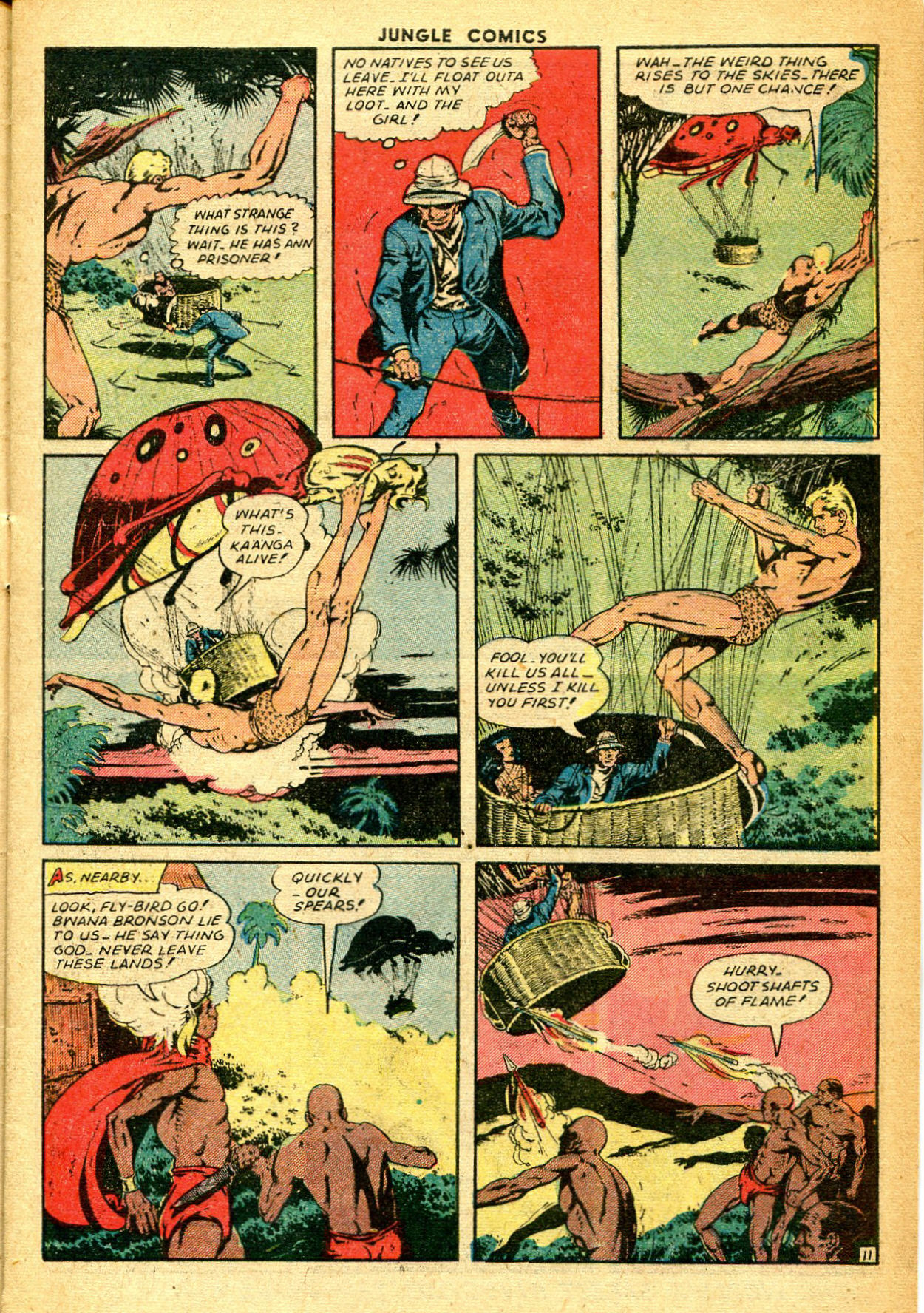 Read online Jungle Comics comic -  Issue #66 - 13