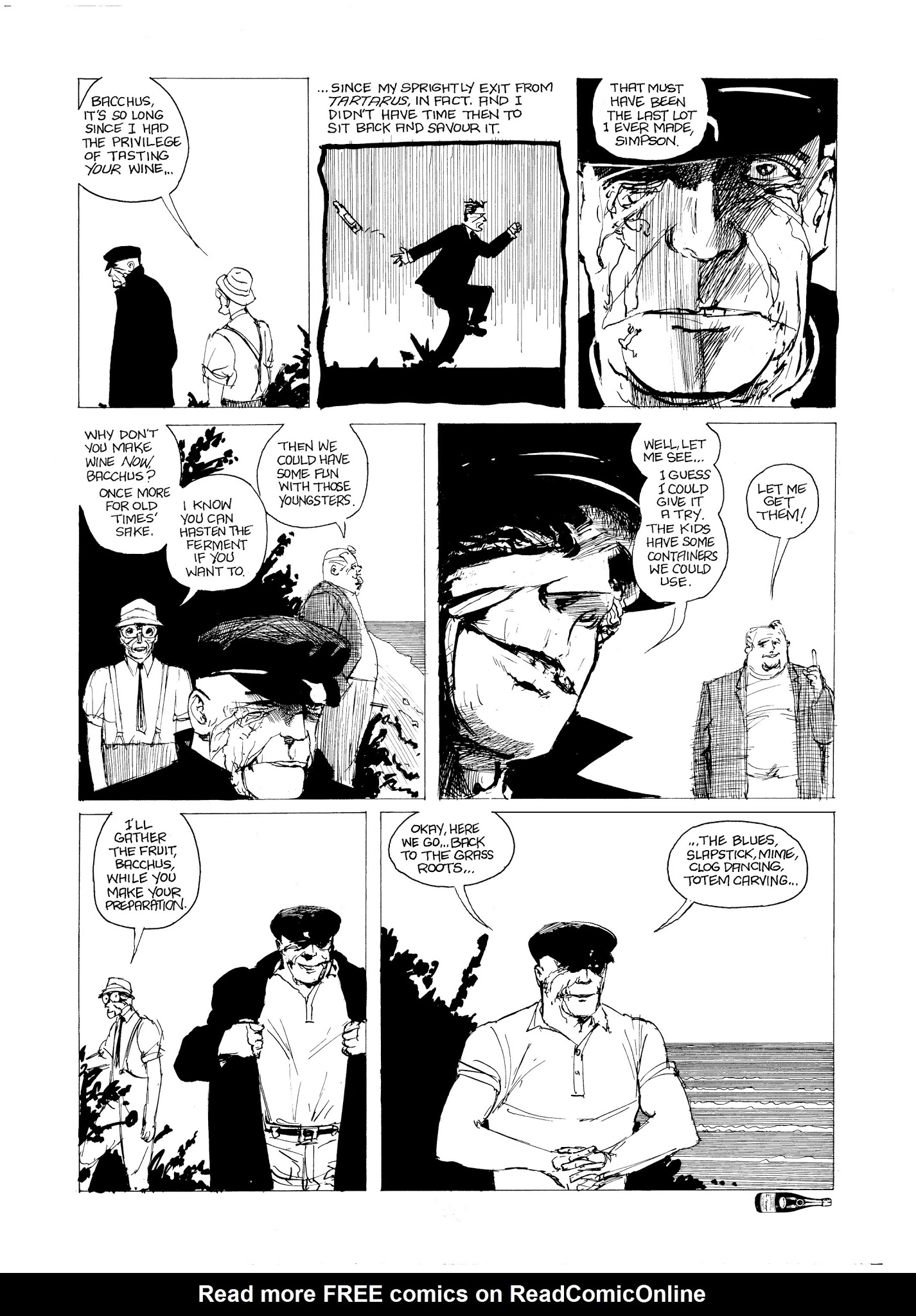 Read online Eddie Campbell's Bacchus comic -  Issue # TPB 2 - 108