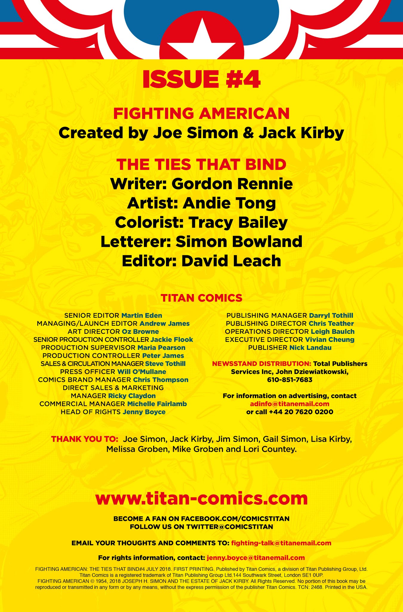 Read online Fighting American: The Ties That Bind comic -  Issue #4 - 3