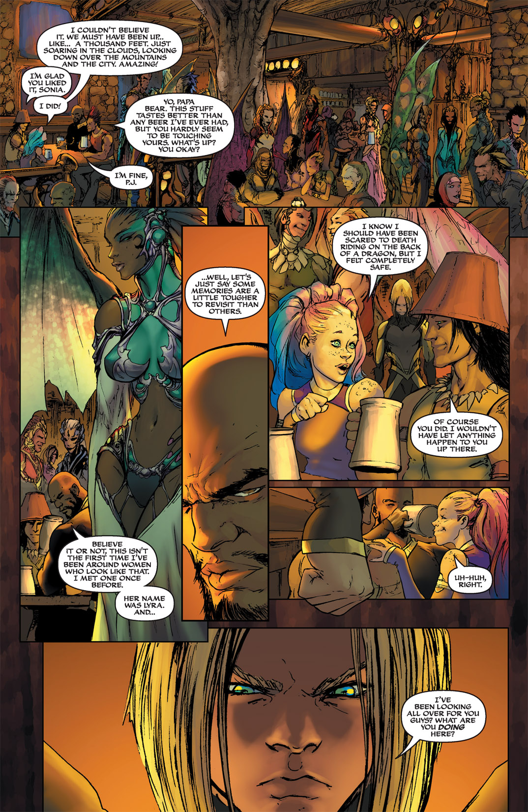 Read online Michael Turner's Soulfire (2003) comic -  Issue #9 - 5