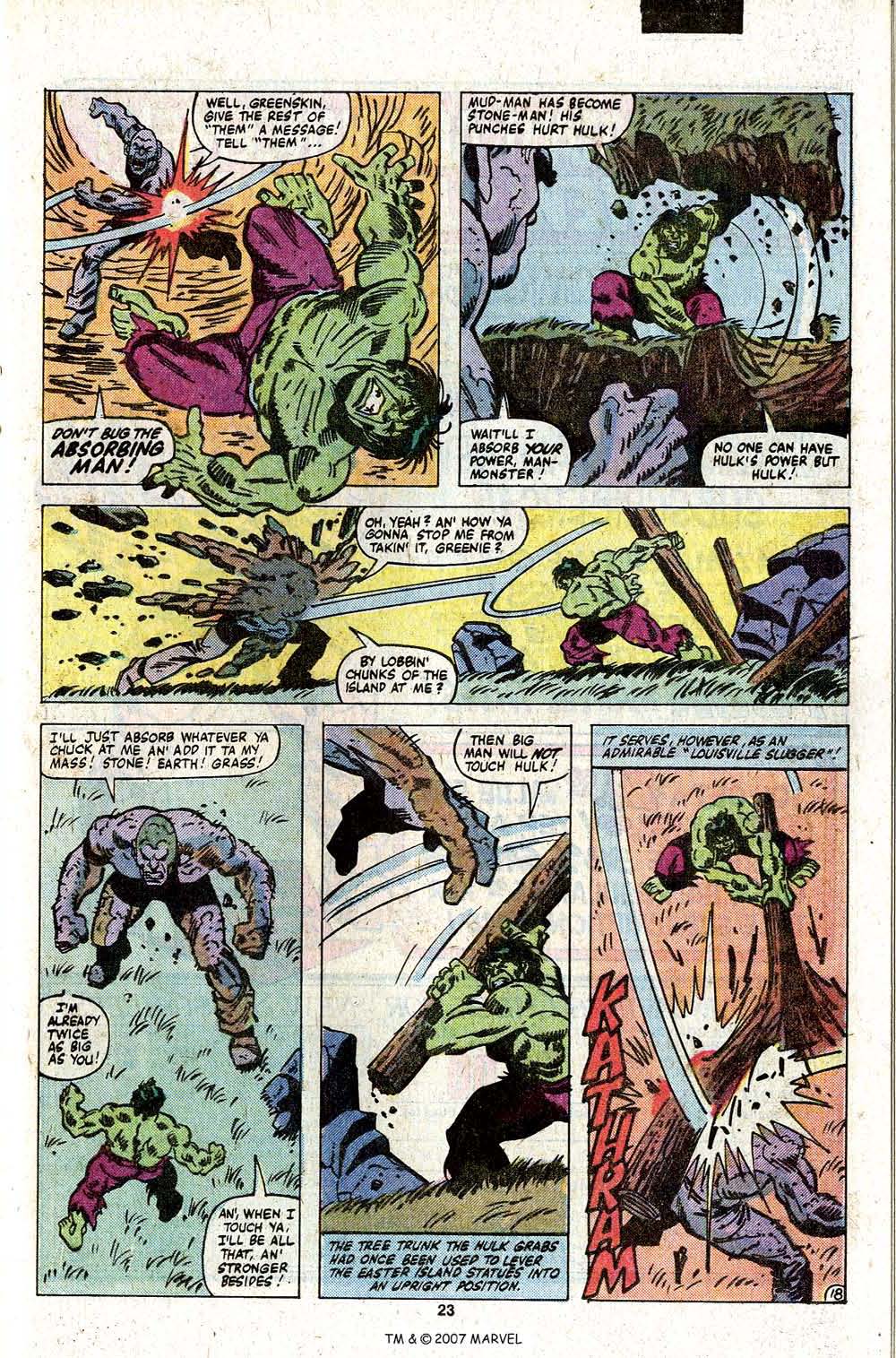 Read online The Incredible Hulk (1968) comic -  Issue #261 - 25
