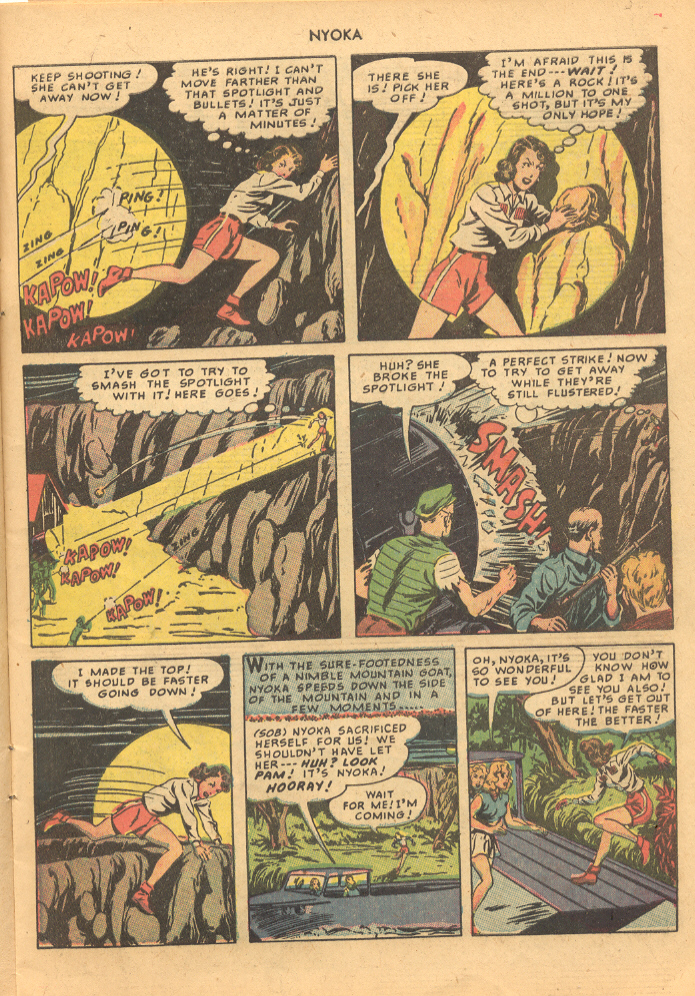 Read online Nyoka the Jungle Girl (1945) comic -  Issue #42 - 19