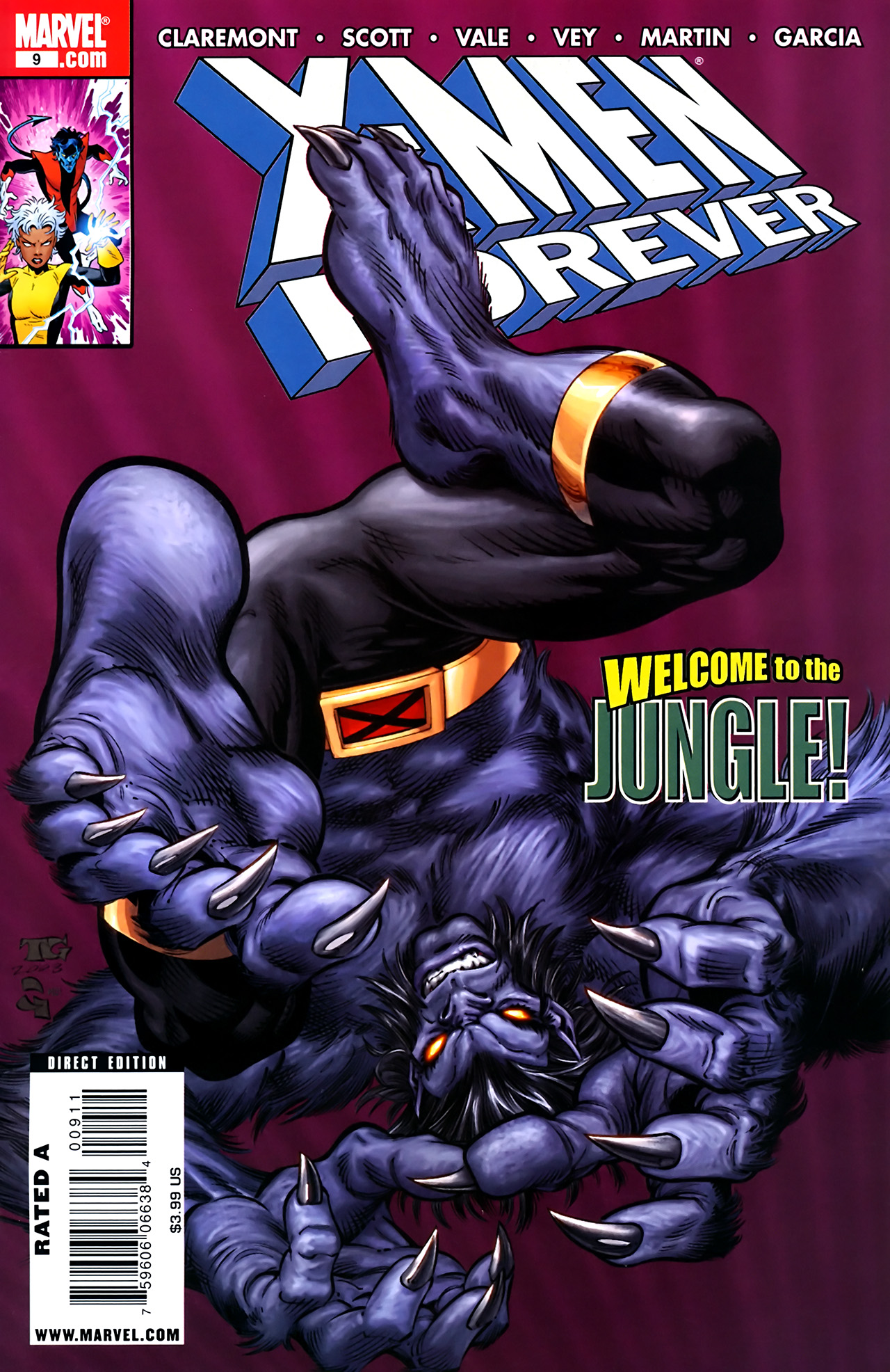 Read online X-Men Forever (2009) comic -  Issue #9 - 1