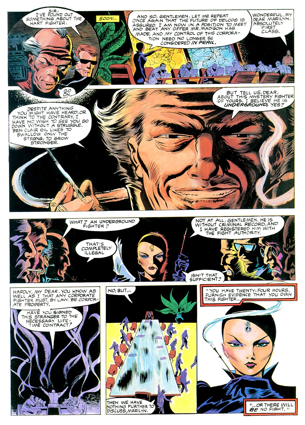 Read online Marvel Graphic Novel comic -  Issue #8 - Super Boxers - 45
