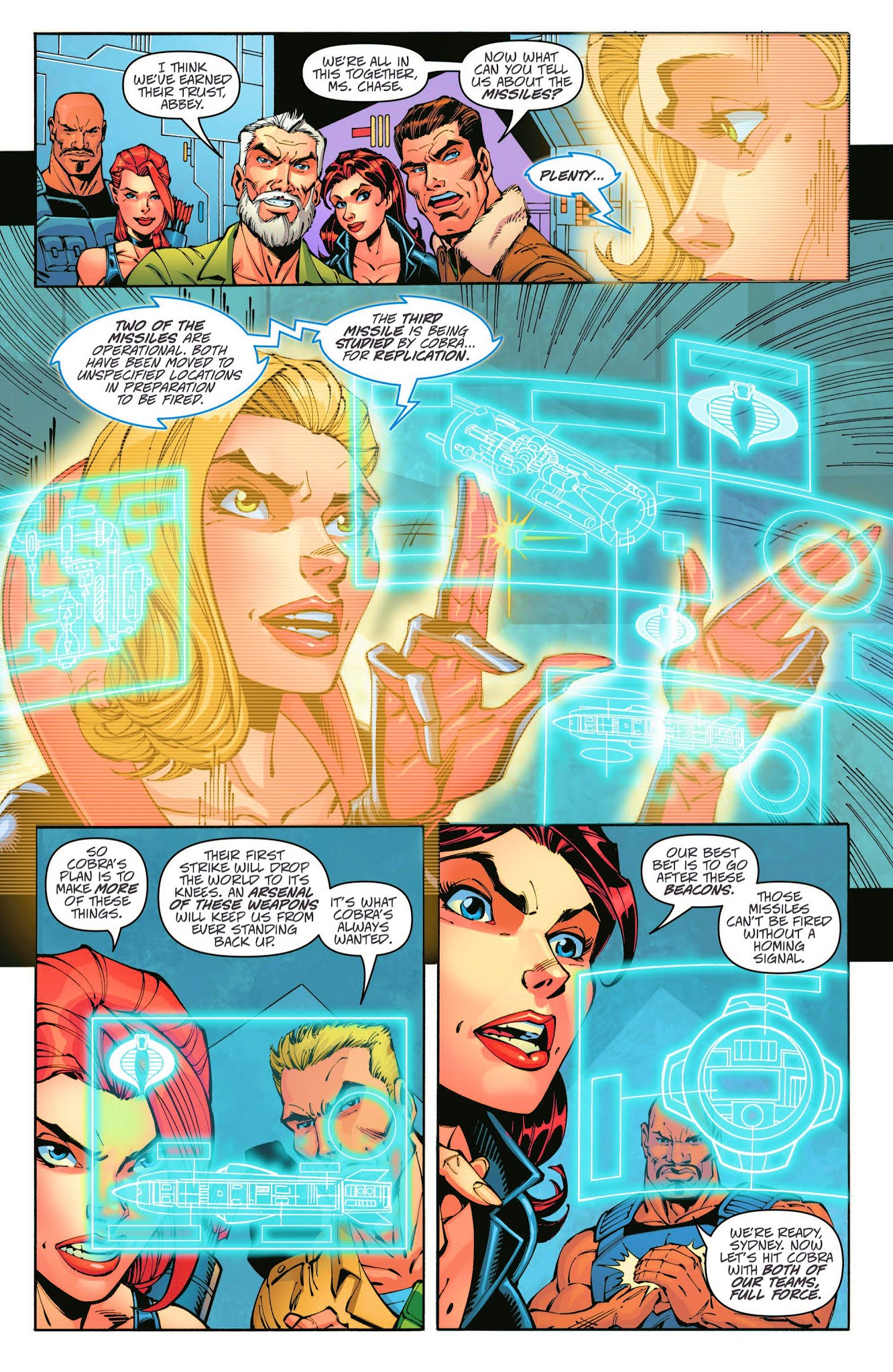 Read online Danger Girl/G.I. Joe comic -  Issue #3 - 12