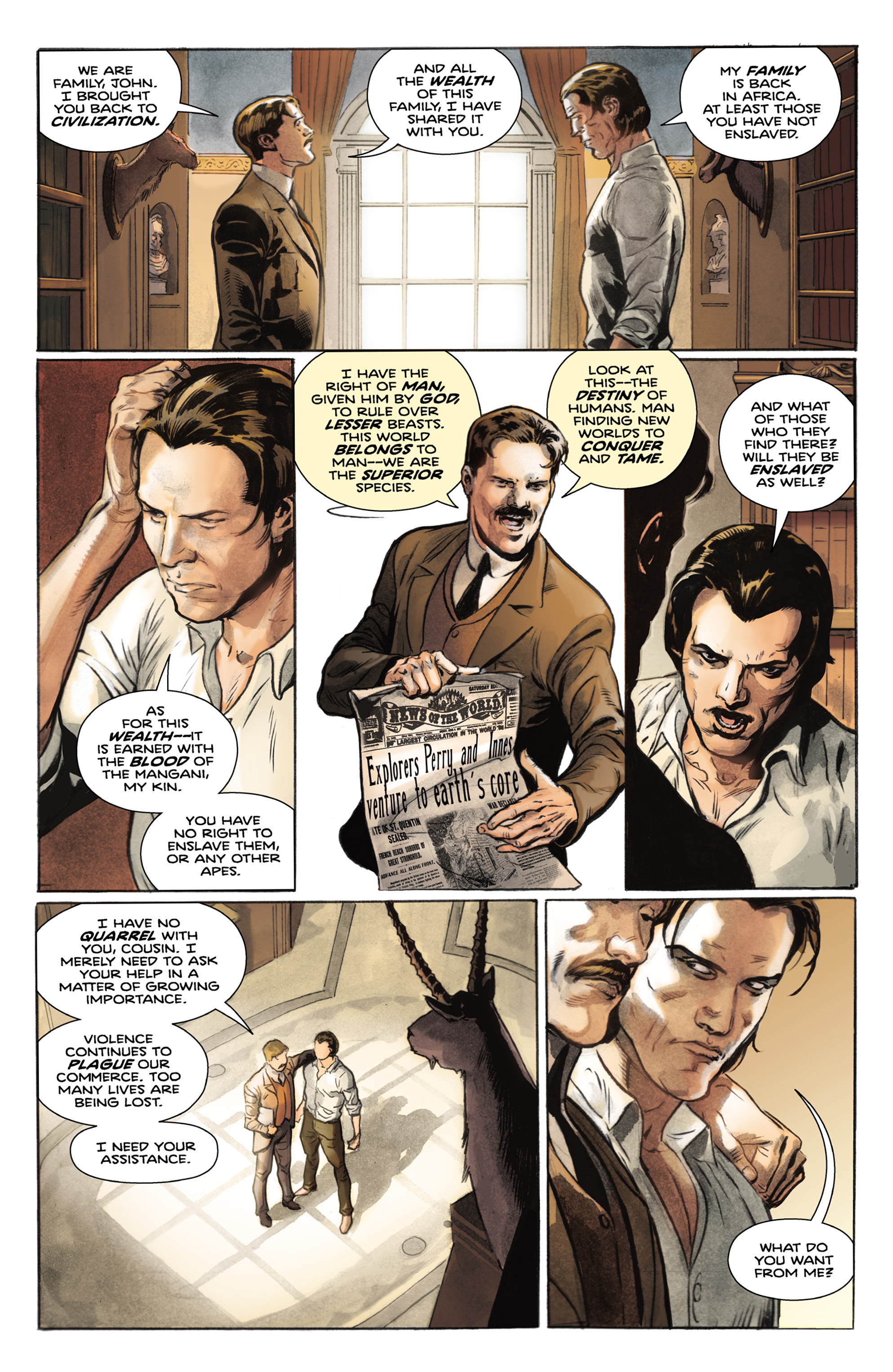 Read online Tarzan On the Planet of the Apes comic -  Issue #2 - 5