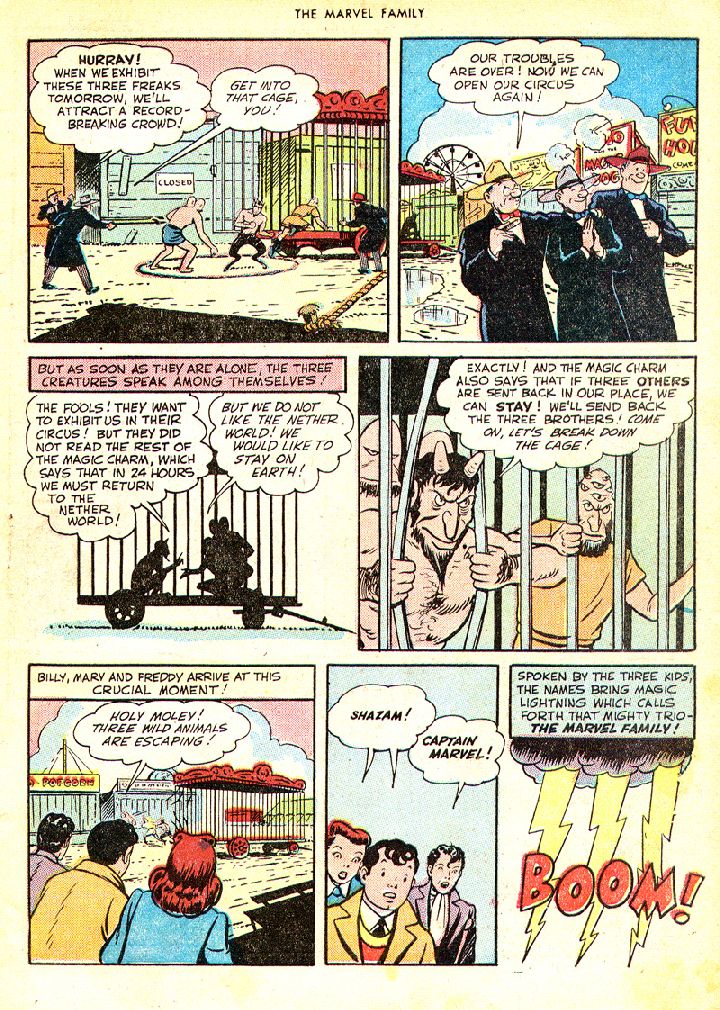 Read online The Marvel Family comic -  Issue #21 - 7
