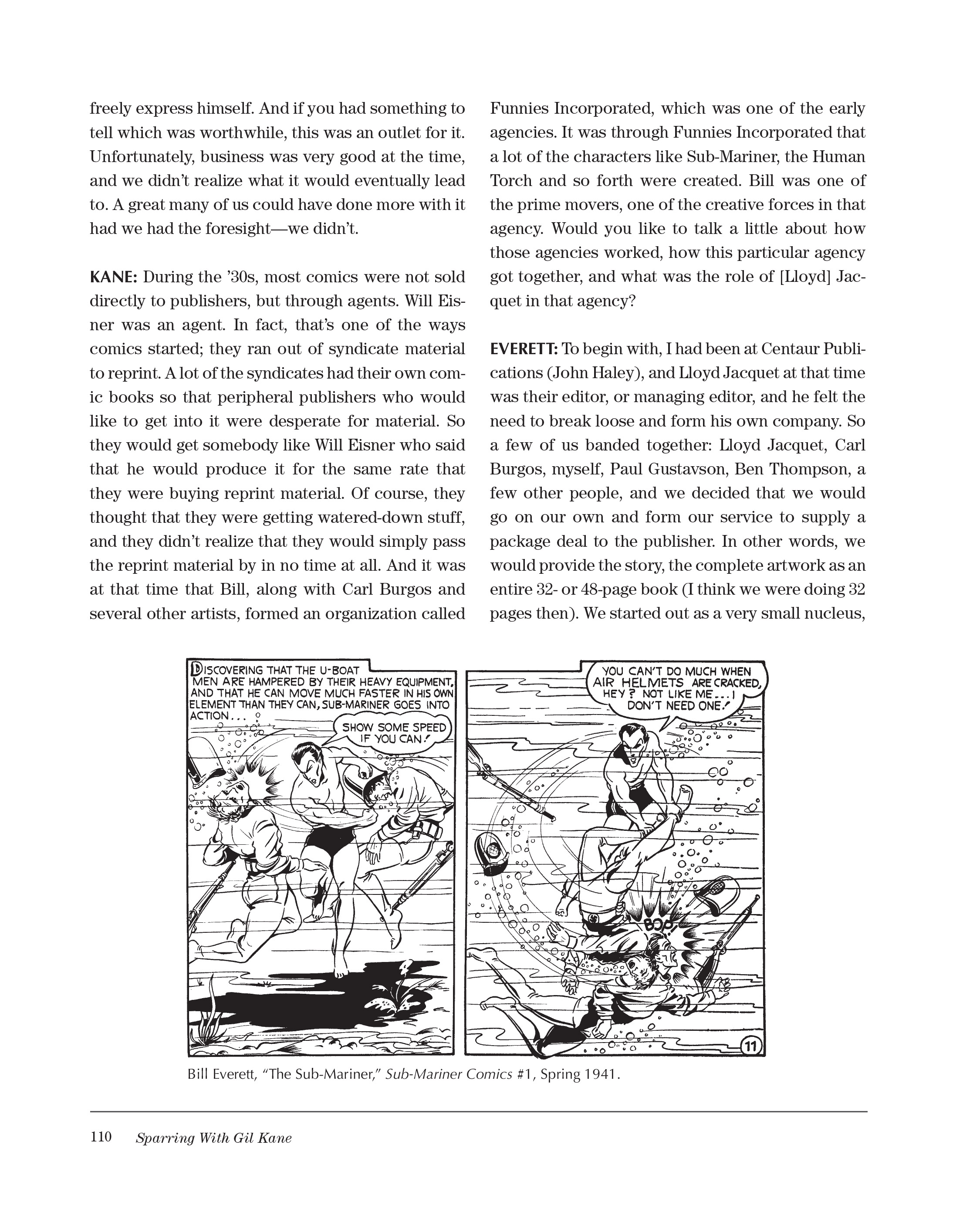 Read online Sparring With Gil Kane: Colloquies On Comic Art and Aesthetics comic -  Issue # TPB (Part 2) - 10