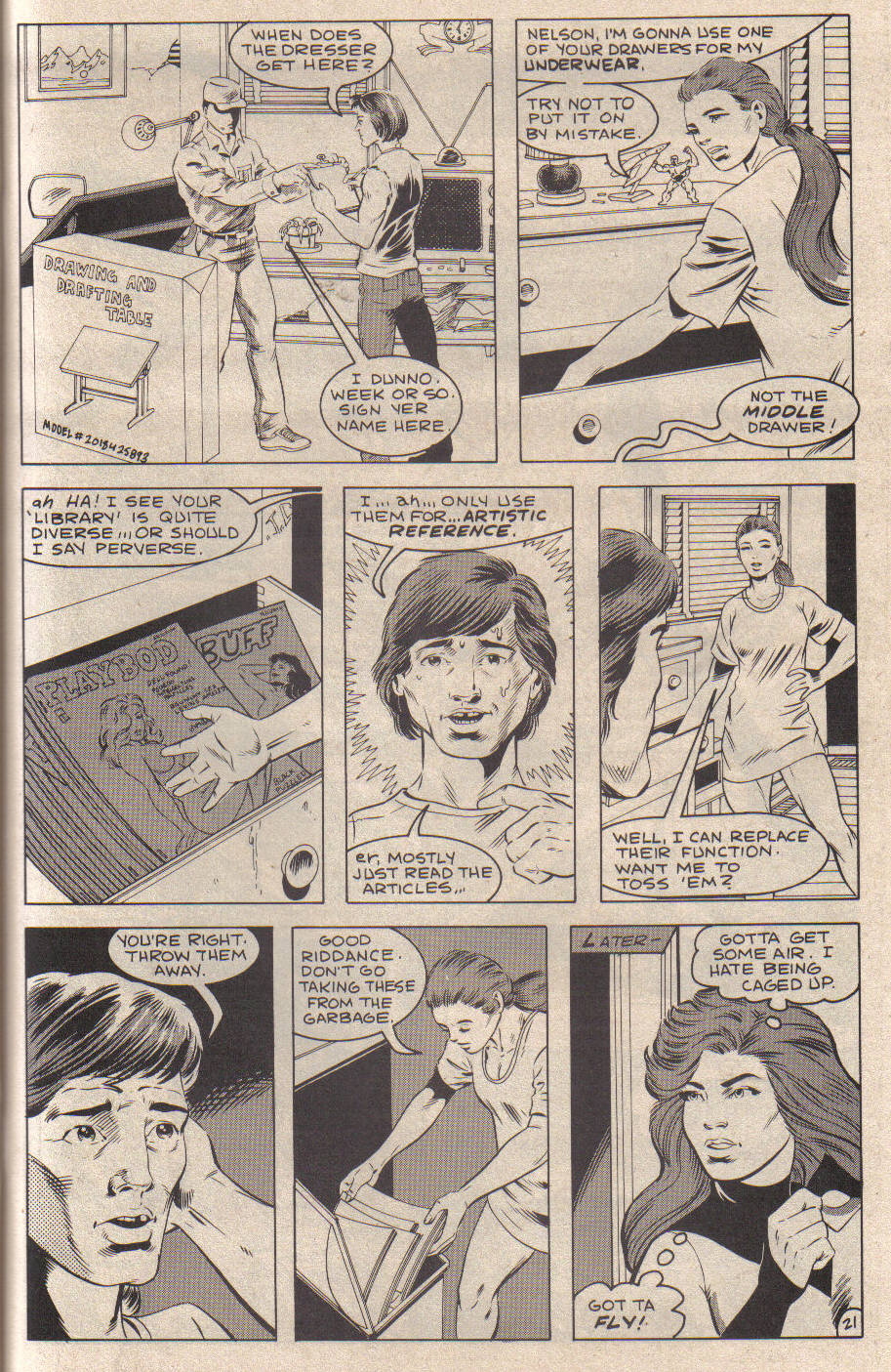 Read online Femforce comic -  Issue #17 - 25