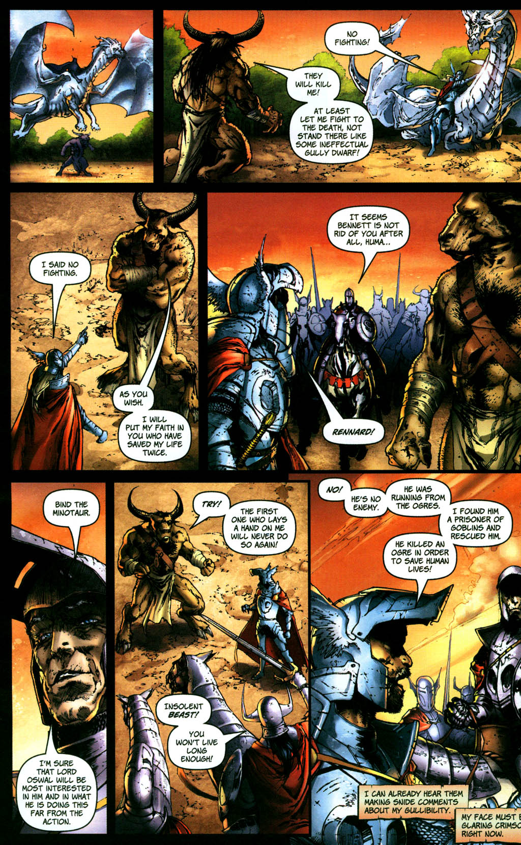 Read online Dragonlance: The Legend of Huma comic -  Issue #2 - 18