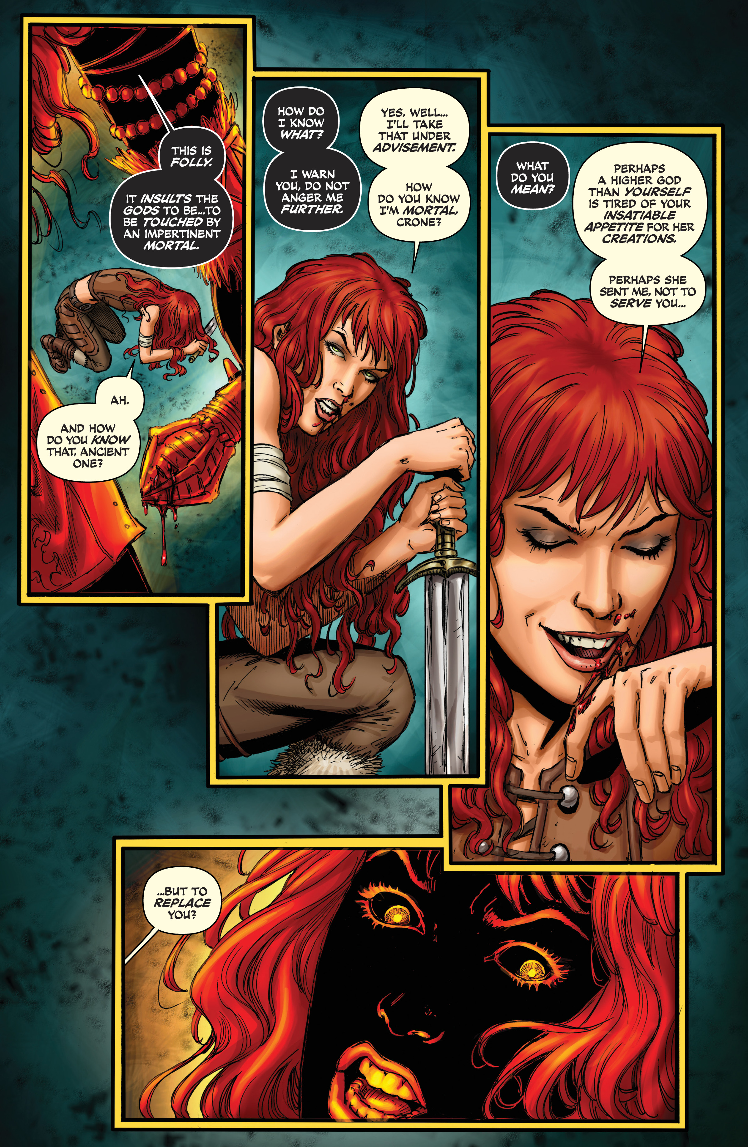 Read online Red Sonja (2013) comic -  Issue # _TPB Complete Gail Simone Red Sonja Omnibus (Part 4) - 93