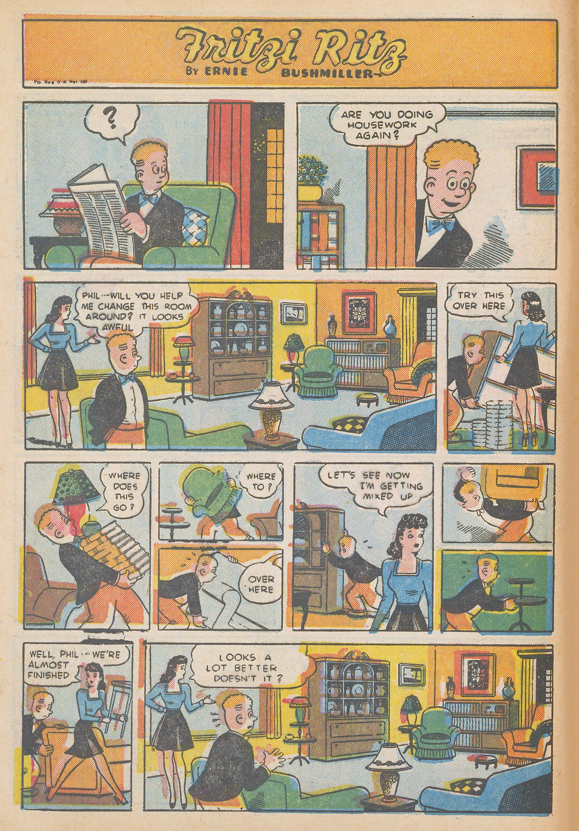 Read online Fritzi Ritz (1953) comic -  Issue #48 - 6