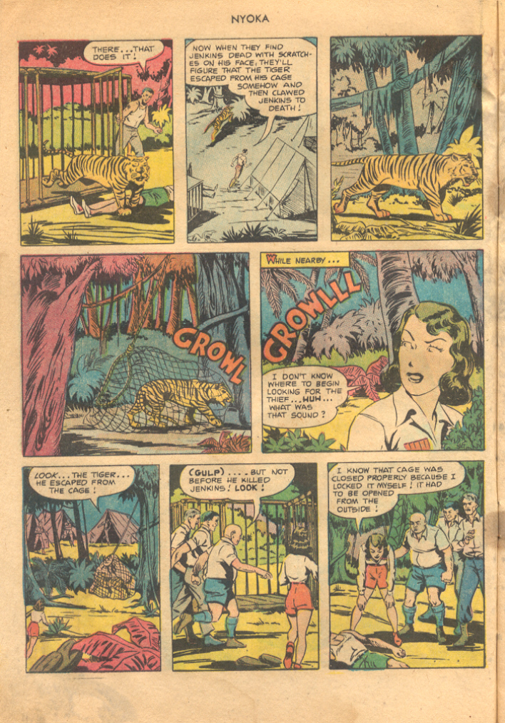 Read online Nyoka the Jungle Girl (1945) comic -  Issue #72 - 8